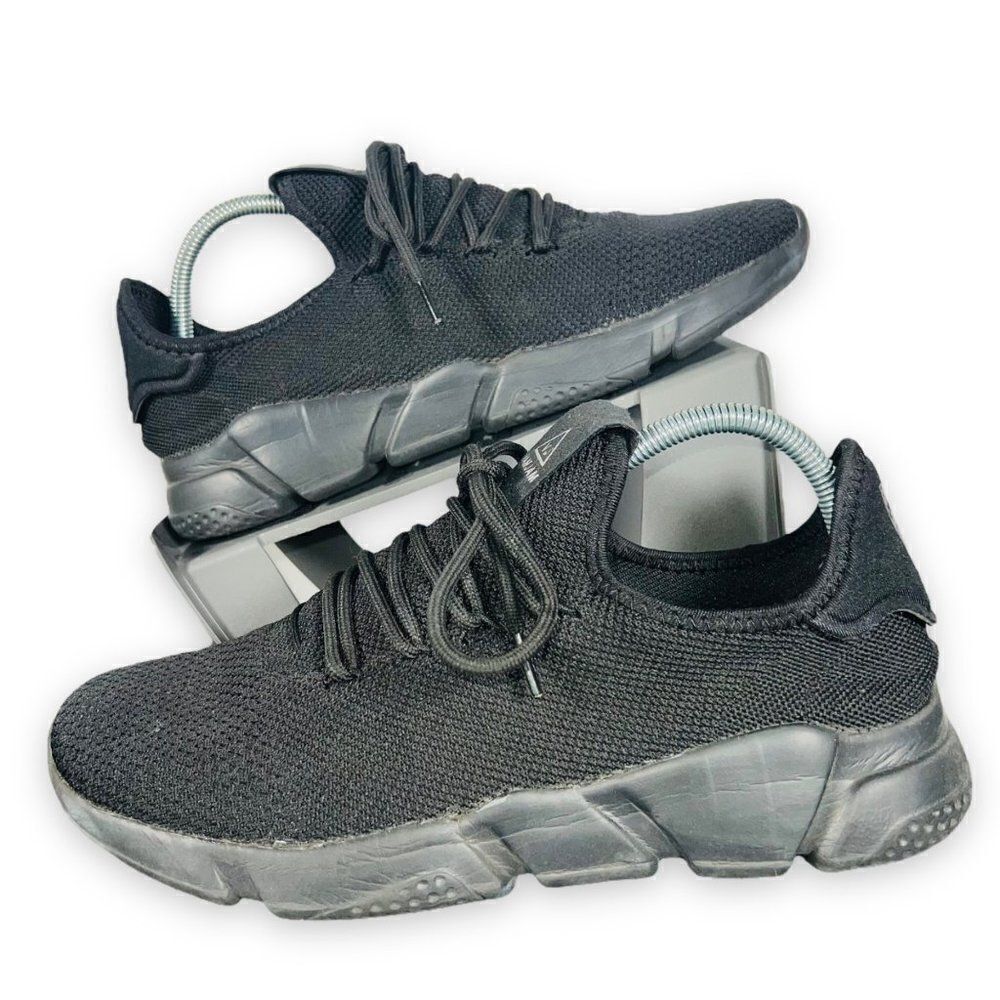 VamJam Casual Athletic Mesh Sneakers Black Men's 9